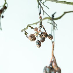 2025 Weihnachtsschmuck Erlenzapfen