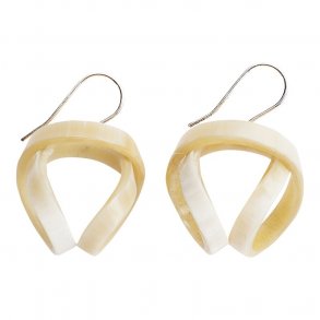 Tip Drop Earring Gold Hook  Hornvarefabrikken - ONLINE