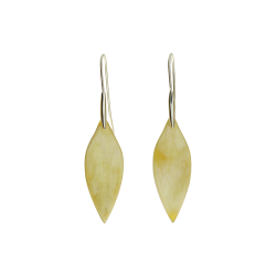 Leaf Ohrringe Silber Single