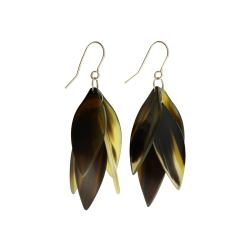 Leaf Ohrringe Silber 5 