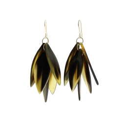 Leaf Ohrringe Silber 5 