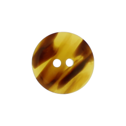 IMITATED Horn Button Mixed Arc 25