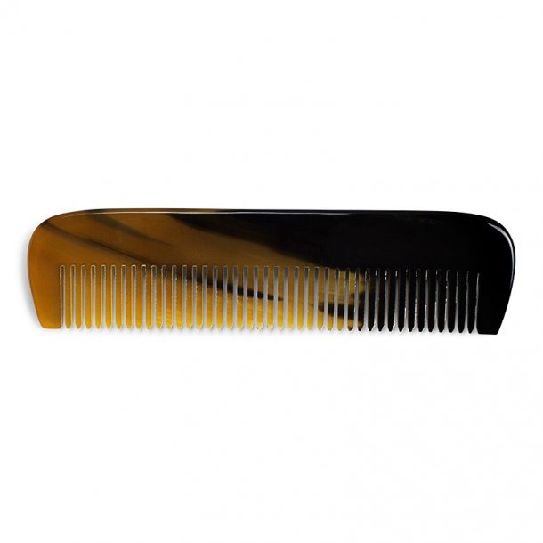 Horn Comb Regular Small incl. Leather case