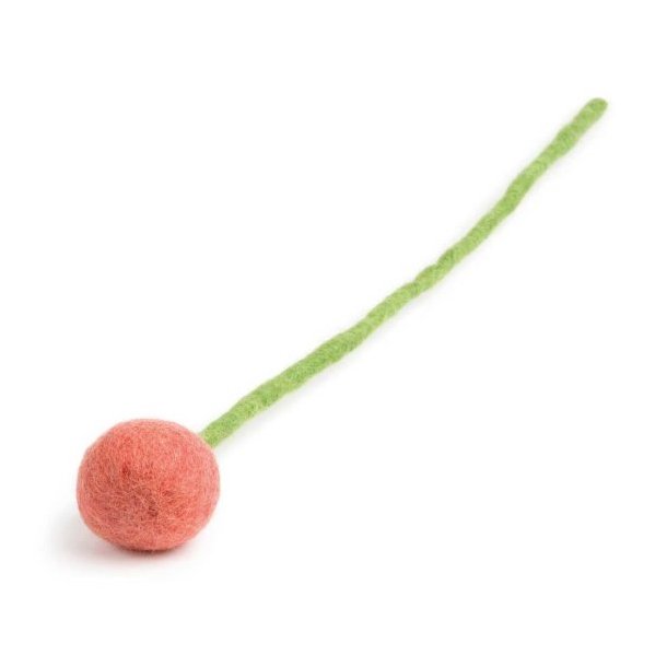 Gry &amp; Sif FILZBLUMEN DUSTY RED BIG