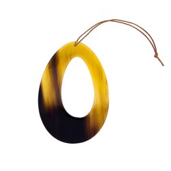 Horn Osterei mit Loch