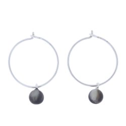 Pearl Silber Ohrhnger 