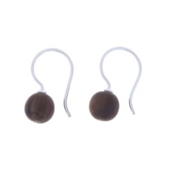 Pearl Silber Ohrhnger 8