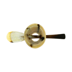 Eierbecher mit Loch &amp; Eierlffel