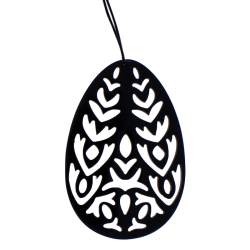 Schwarzes Horn Ostereier Sprossen