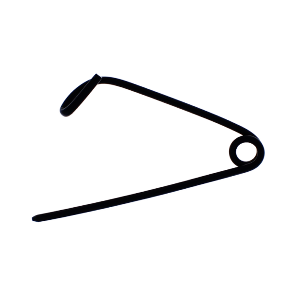 Black horn Safety pin