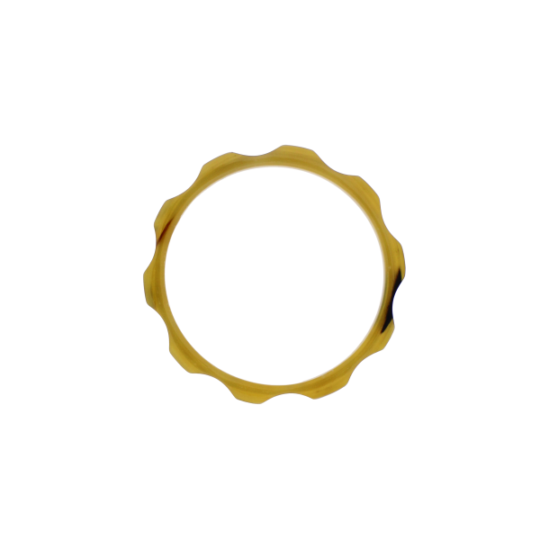 Horn bracelet gear wheel