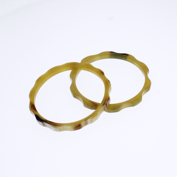 Horn bracelet gear wheel