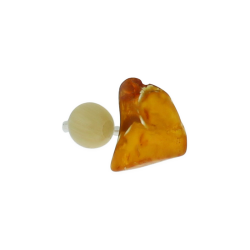 Horn &amp; Amber Ring 1