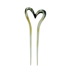 French hairpin heart