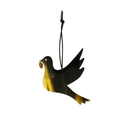 Friedenstaube aus Horn