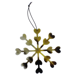 Horn Snowflake medium assorted