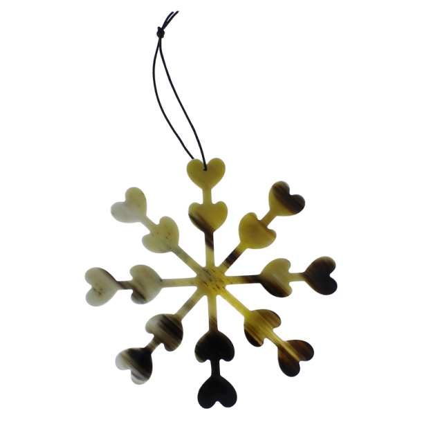 Horn Snowflake medium assorted