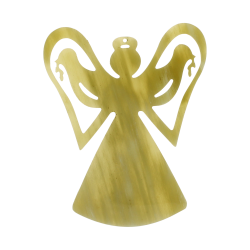 Horn-Engel Friedenstaube hell