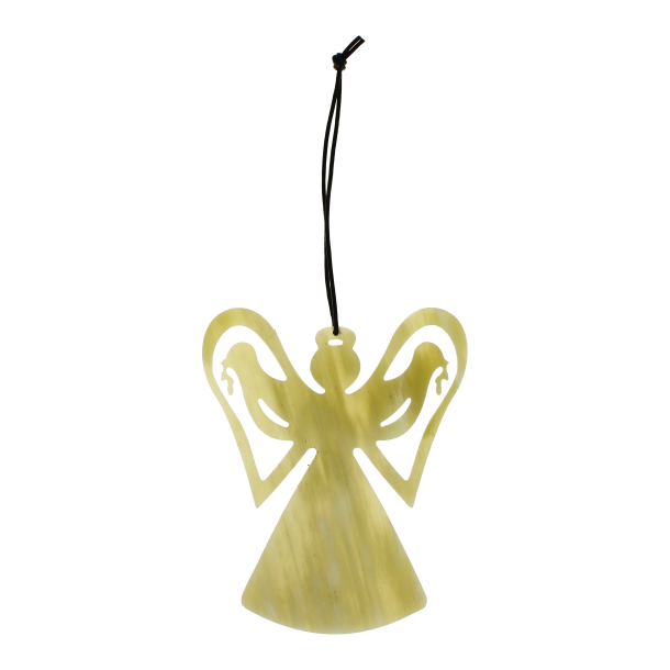 Horn-Engel Friedenstaube hell