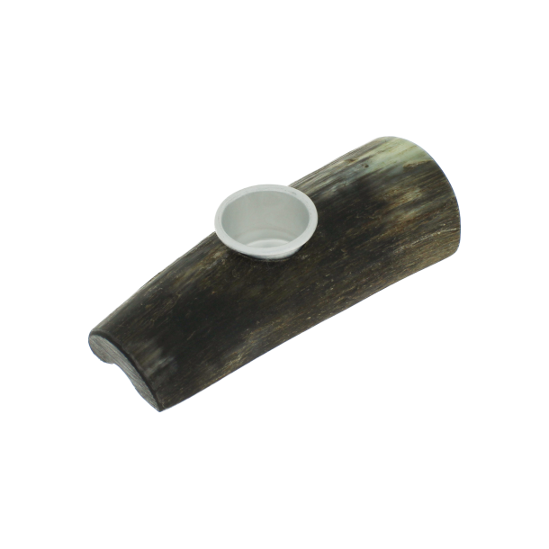 Horn Kerzenhalter horizontal
