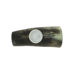Horn Kerzenhalter horizontal