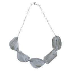 Flora rose halssmykke forslvet