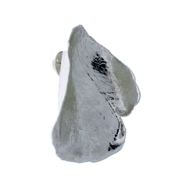 Flora rose broche forslvet