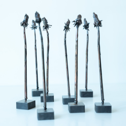 2026 Flower ornament Dandelion on base Fors�lvningsfabrikken