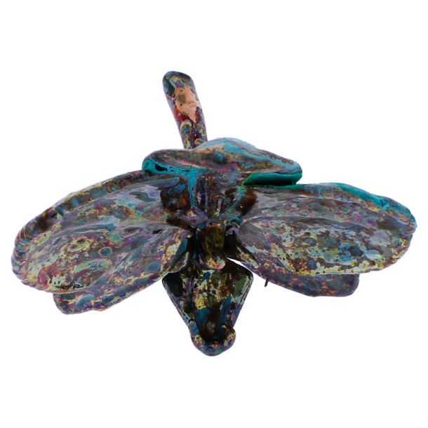 Blume Orchidee kopf grnspan