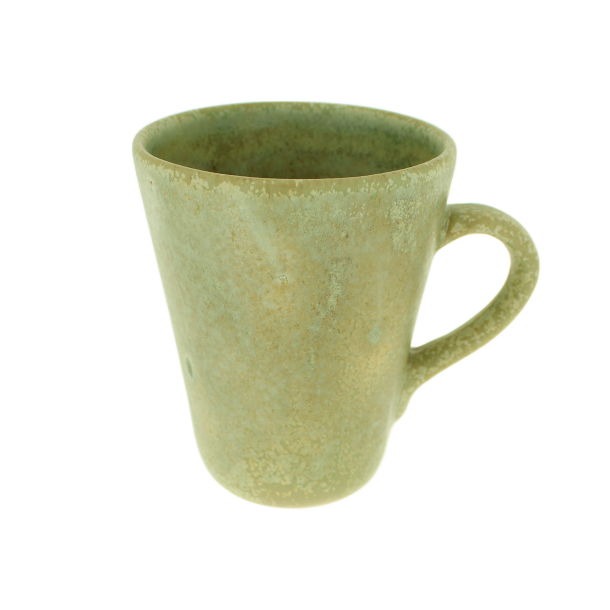 Stoneware Mug Handle Small Green