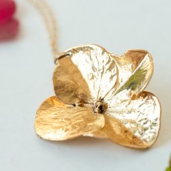 Flora Hortensia vedhng forgyldt