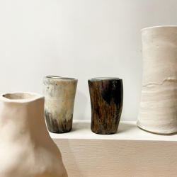 Kerzenhalter Teelichter Roh