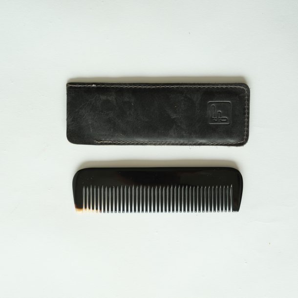 Horn Kamm Normal Inkl. Lederetui