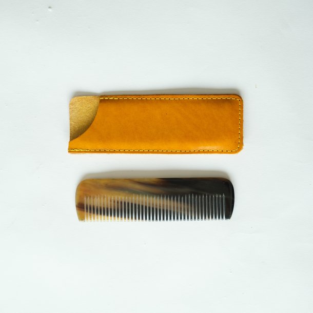 Horn Kamm Normal Inkl. Lederetui