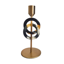 Kerzenhalter mit Horn