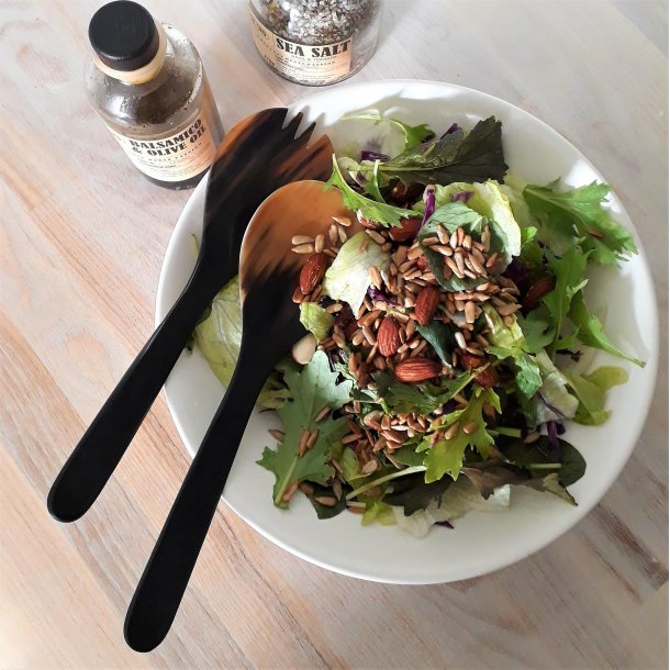 Salatbesteck Breit 21 