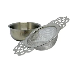 Tefilter med drypbakke (1 filter &amp; 1 drypbakke)