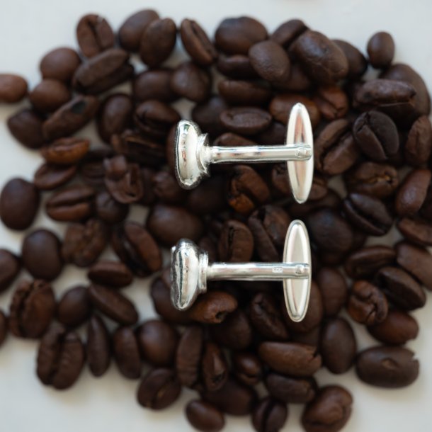 Manchetknap kaffebnne forslvet