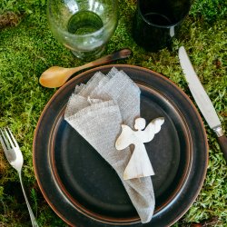 Horn-Engel stehend mittel